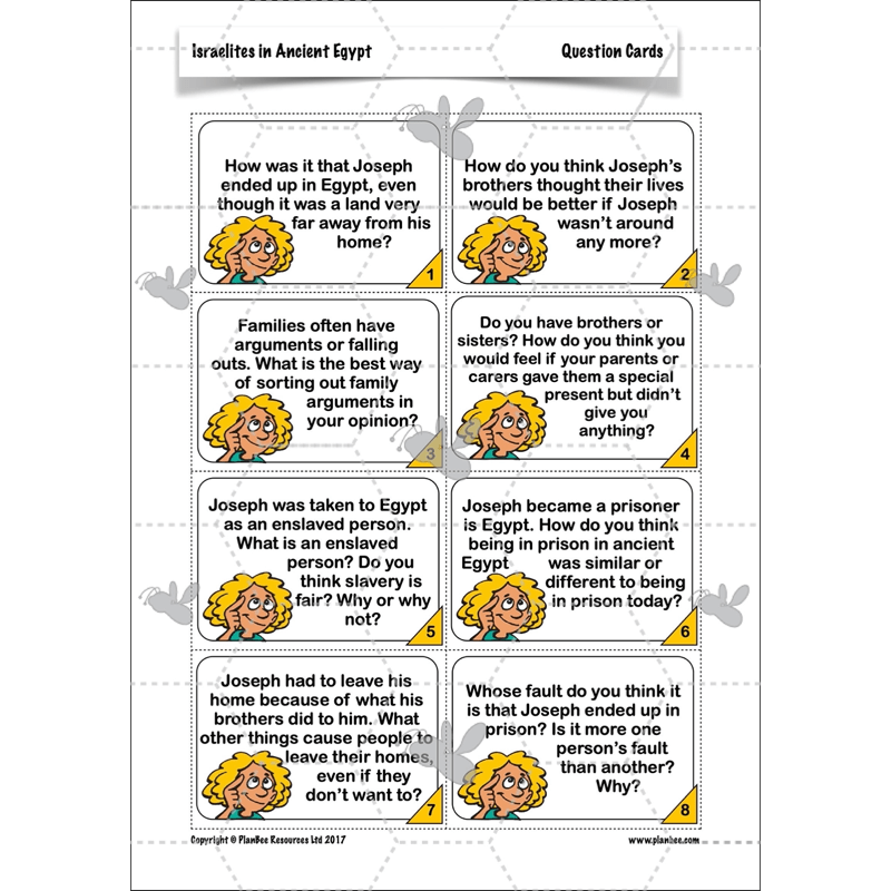 PlanBee Israelites in Ancient Egypt Resources KS2 RE by PlanBee
