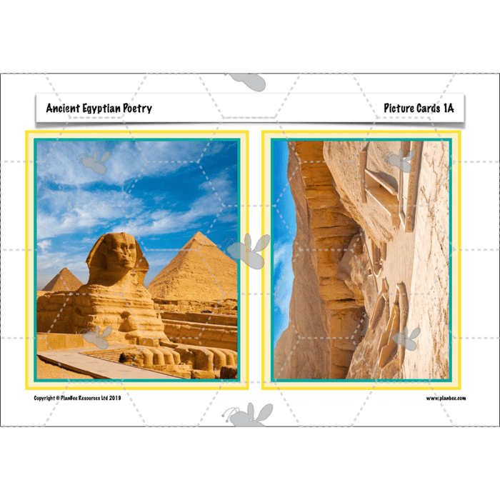 PlanBee Ancient Egyptian Poetry | KS2 English Pack