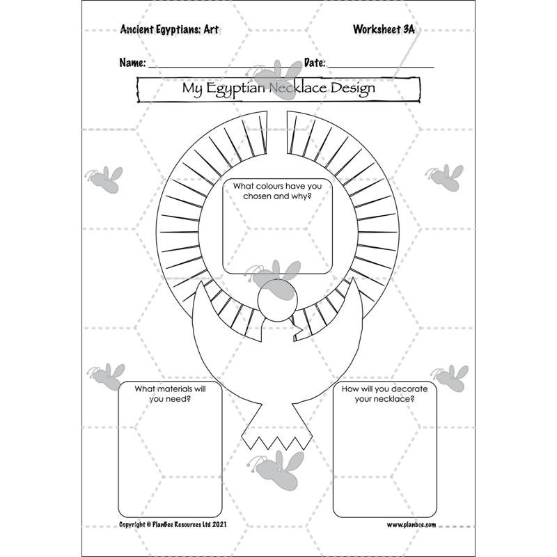 PlanBee Ancient Egyptians Topic KS2 Enrichment Lesson Pack