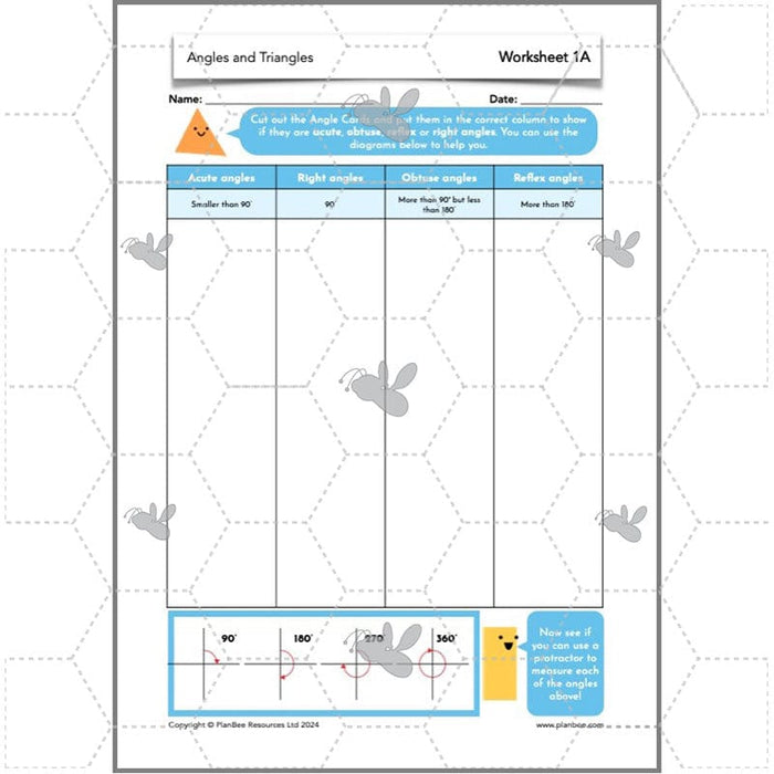 PlanBee Year 5 Angles and Triangles Maths Lessons by PlanBee