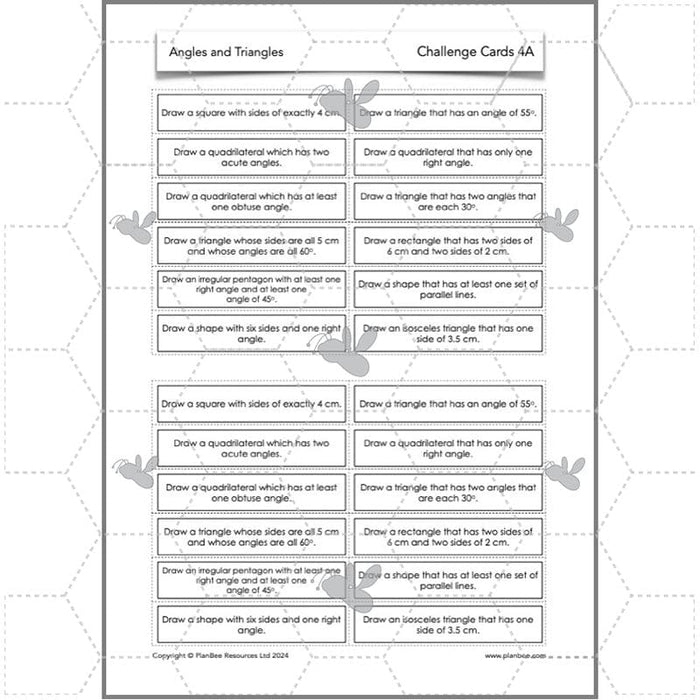 PlanBee Year 5 Angles and Triangles Maths Lessons by PlanBee