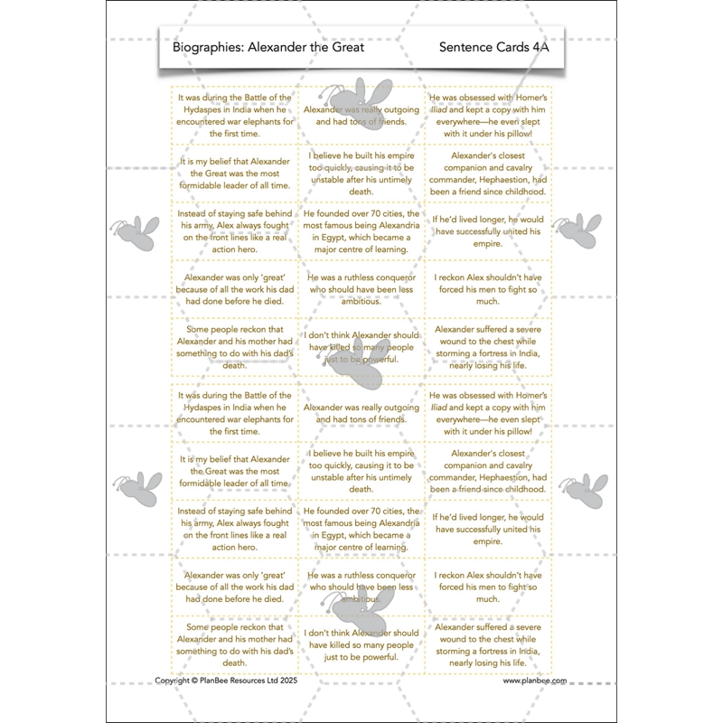 Biographies: Alexander the Great