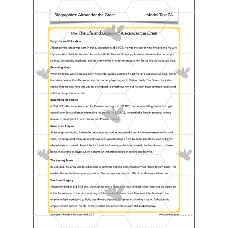 Biographies: Alexander the Great