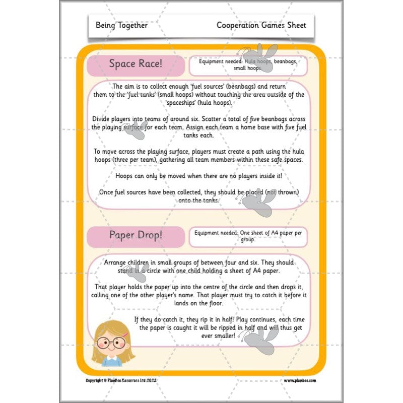 PlanBee Being Together PSHE KS1 lessons by Planbee