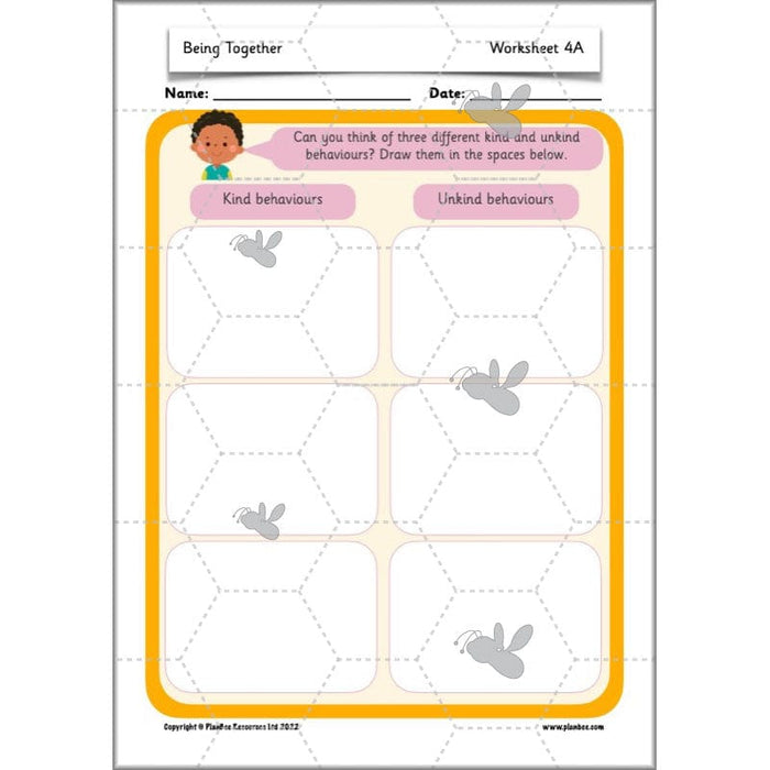 PlanBee Being Together PSHE KS1 lessons by Planbee