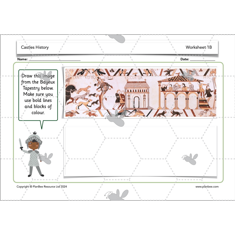 PlanBee Castles Topic KS1 Enrichment Lesson Pack
