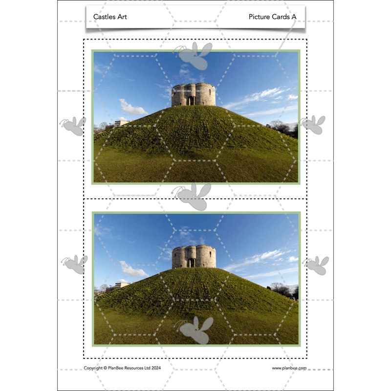PlanBee Castles Topic KS1 Enrichment Lesson Pack
