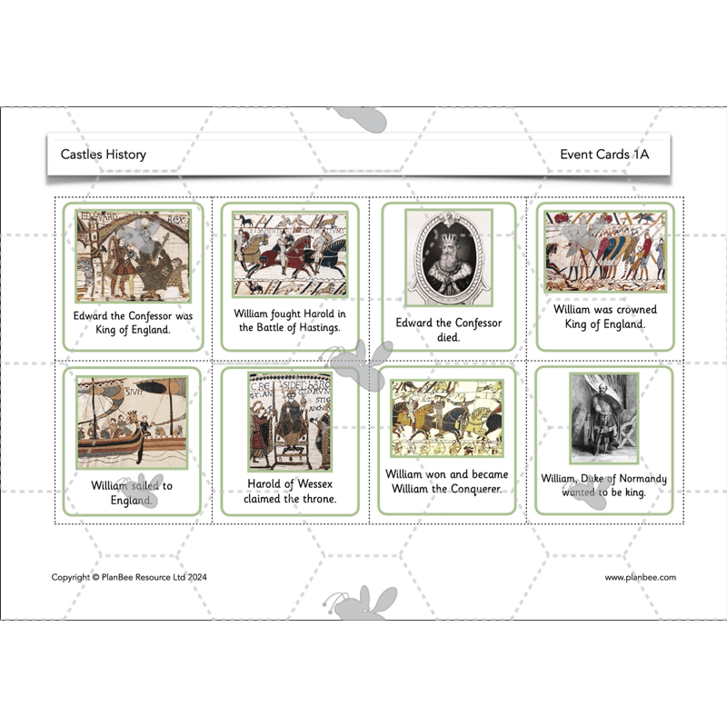 PlanBee Castles Castles KS1 History Lesson Planning and Resources