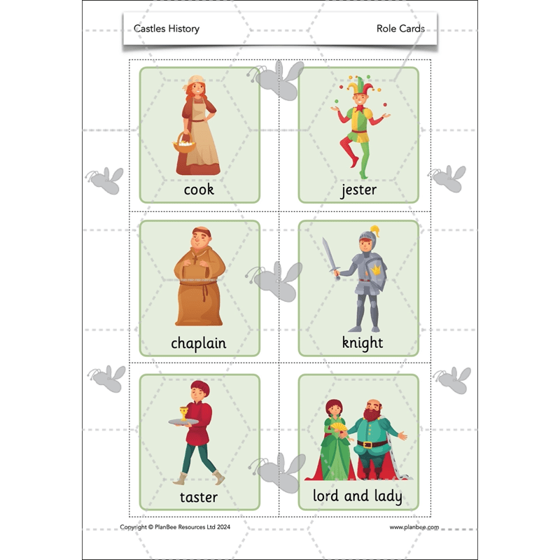 PlanBee Castles Castles KS1 History Lesson Planning and Resources