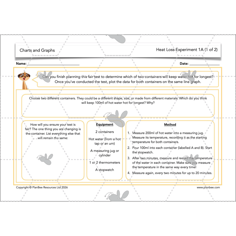 PlanBee Charts & Graphs KS2 Year 6 Maths Lesson by PlanBee