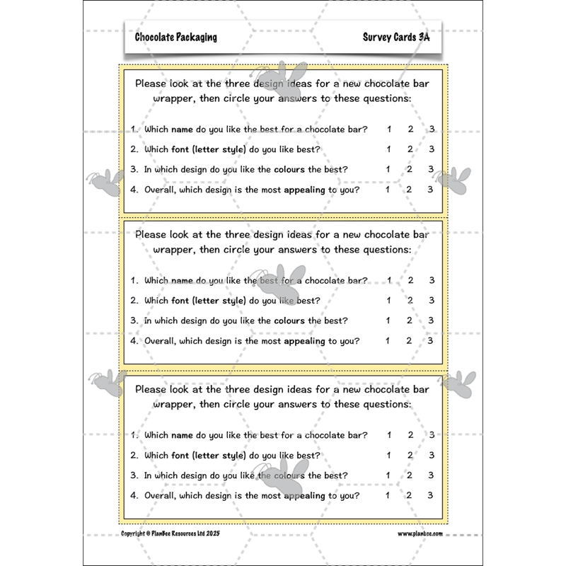 PlanBee Chocolate Packaging | KS2 DT lessons