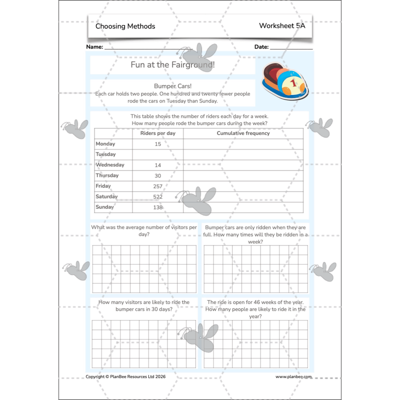 PlanBee Choosing Methods Year 6 Maths Planning by PlanBee