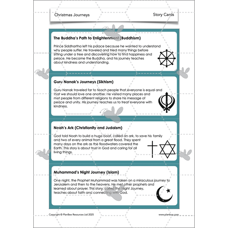 PlanBee Christmas Story KS2 RE Lessons for Year 4 by PlanBee