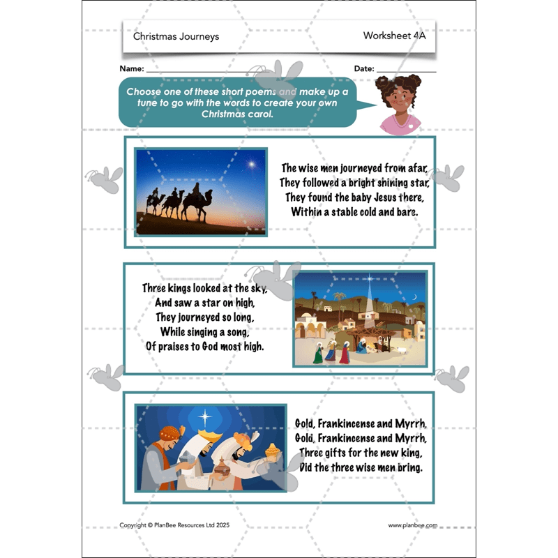 PlanBee Christmas Story KS2 RE Lessons for Year 4 by PlanBee