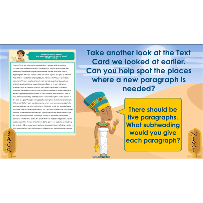 PlanBee Cleopatra KS2 | English Lesson Pack