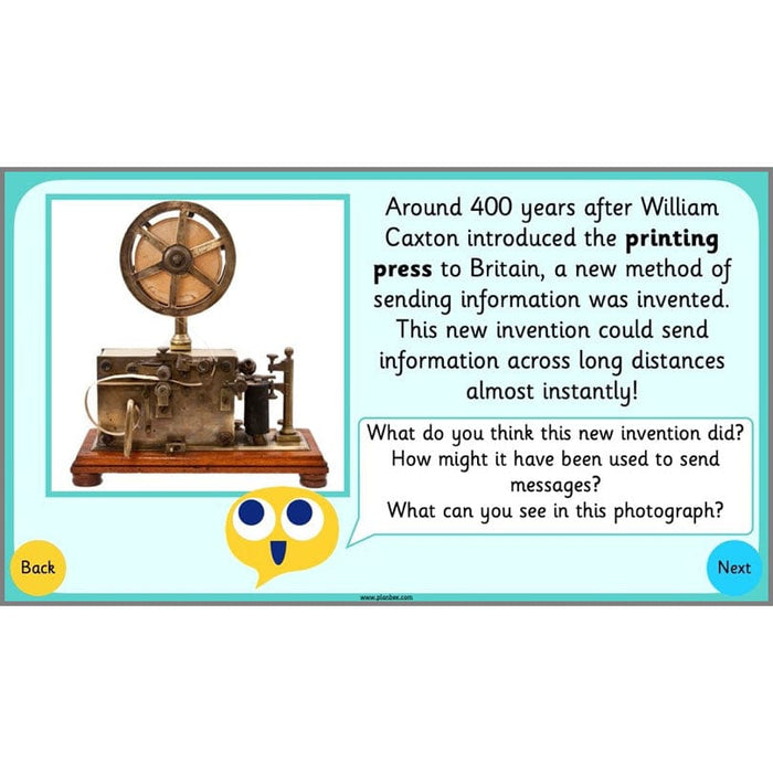 PlanBee Communication Then and Now: Primary History Plans for KS1