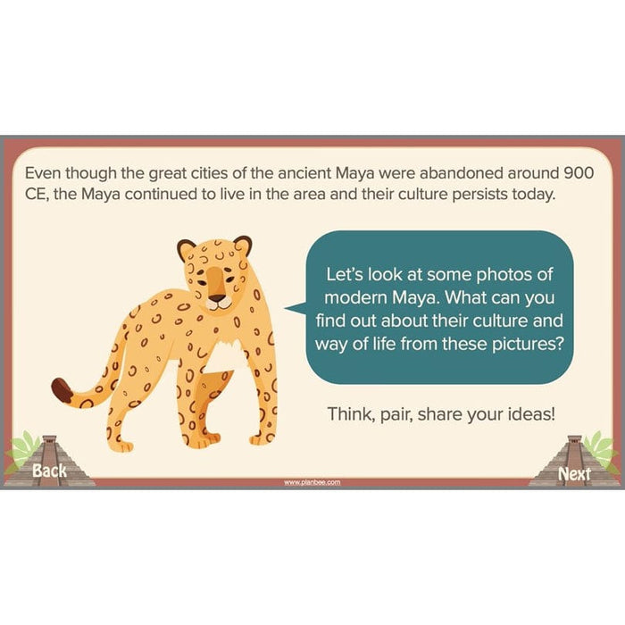 PlanBee KS2 Ancient Maya Civilisation Topic Lessons by PlanBee