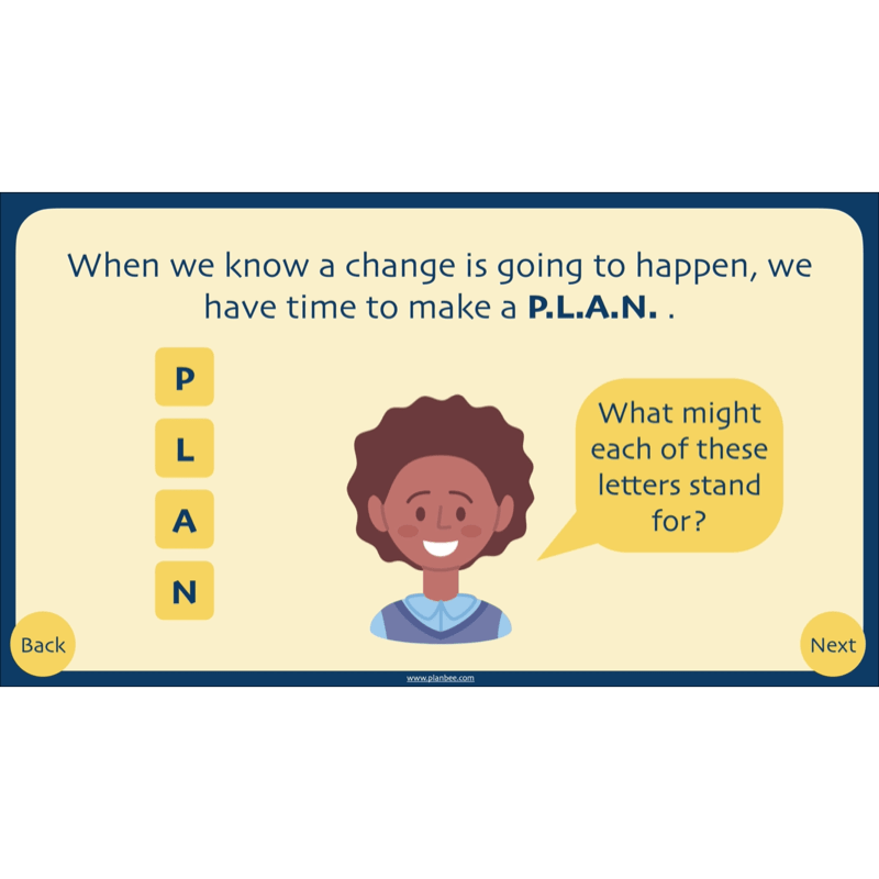 PlanBee Coping with Change - Year 6 Transition PSHE Activities