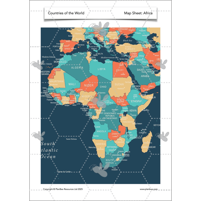 PlanBee Countries of the World | KS2 Geography Lessons PlanBee 