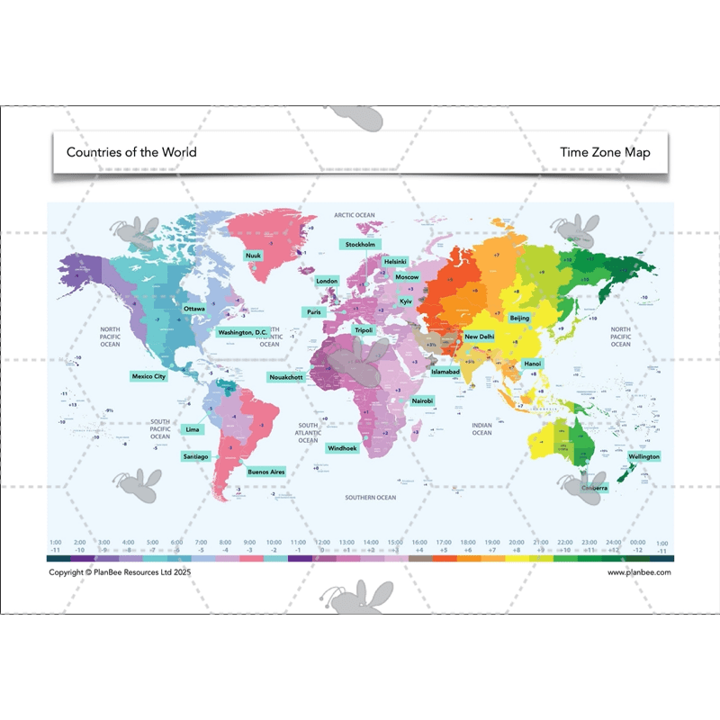 PlanBee Countries of the World | KS2 Geography Lessons PlanBee 