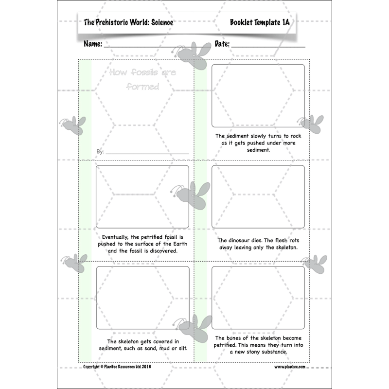 PlanBee Dinosaurs Topic KS2 Enrichment Lesson Pack