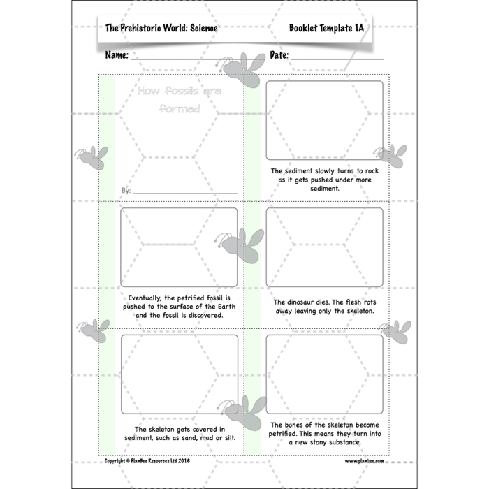PlanBee Dinosaurs Topic KS2 Enrichment Lesson Pack