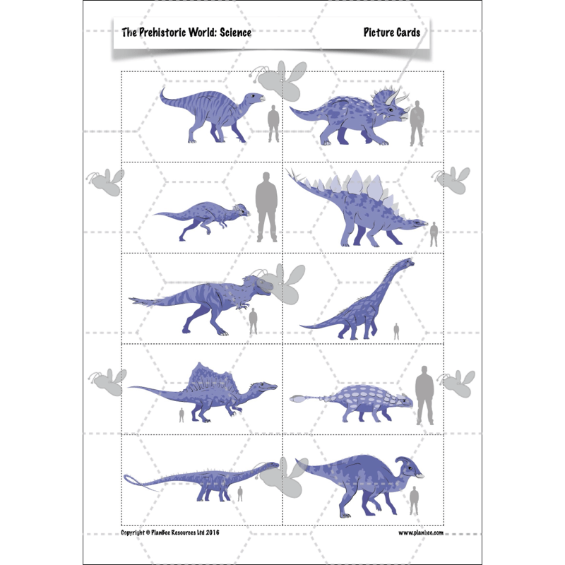PlanBee Dinosaurs Topic KS2 Enrichment Lesson Pack