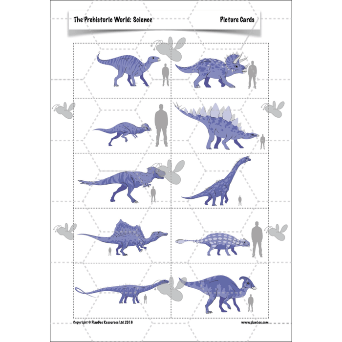 PlanBee Dinosaurs Topic KS2 Enrichment Lesson Pack