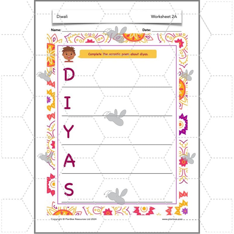 PlanBee Diwali KS2 lessons, activities and resources by PlanBee