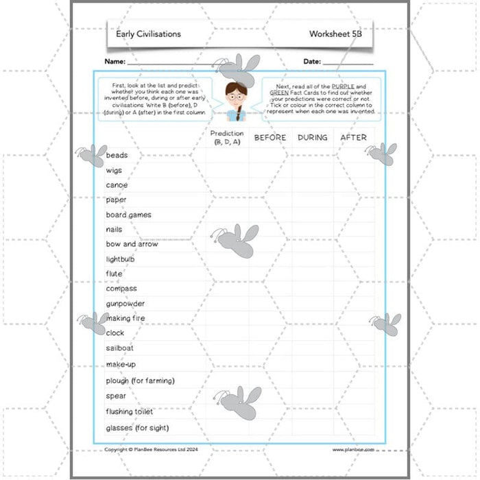 PlanBee Early Civilisations KS2 History lessons | PlanBee