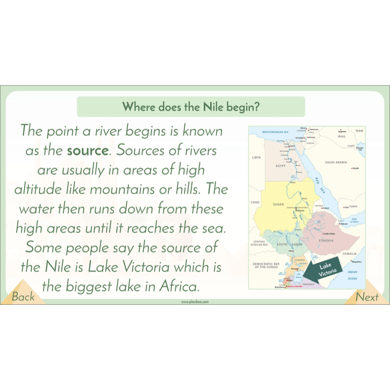 PlanBee Egypt Today - Year 3/4 Geography Lessons 