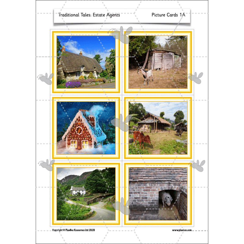 PlanBee FREE Mini-scheme | Traditional Tales: Estate Agents | KS1