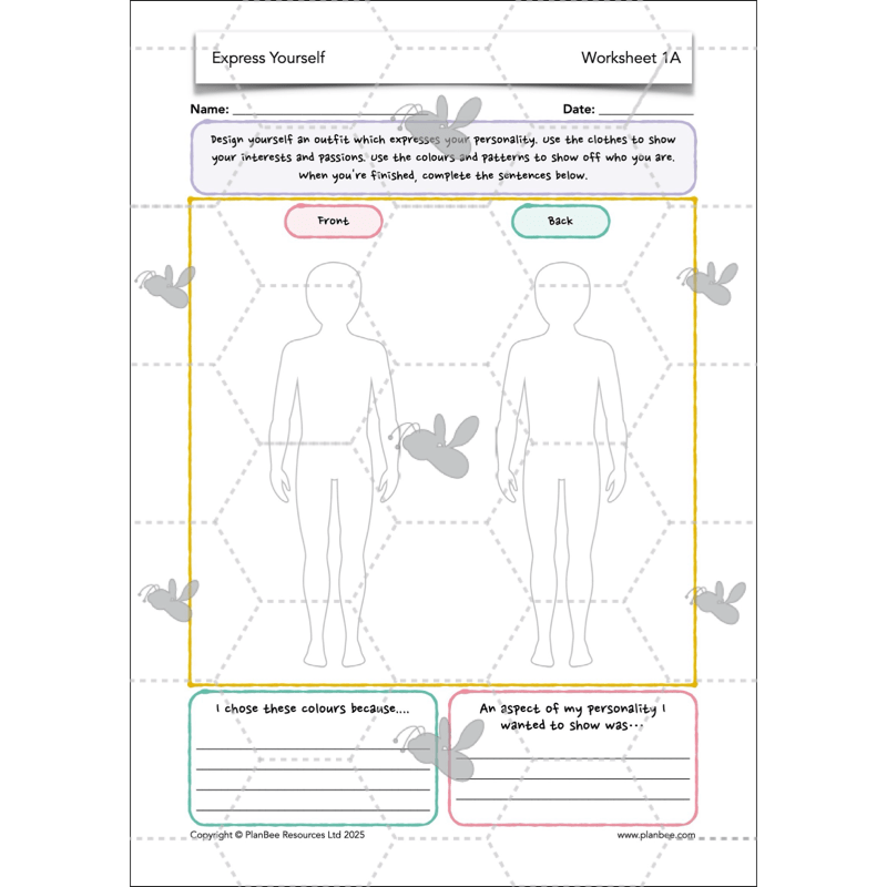 PlanBee Express Yourself Art lessons and resources for KS2 | PlanBee