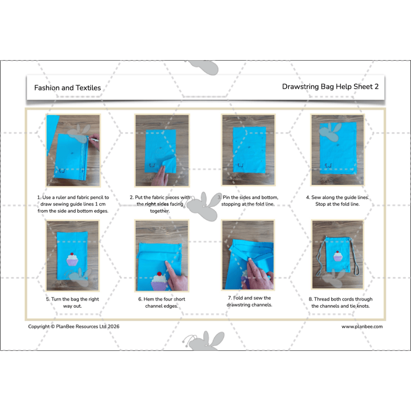 PlanBee Fashion and Textiles: Design and Technology KS2