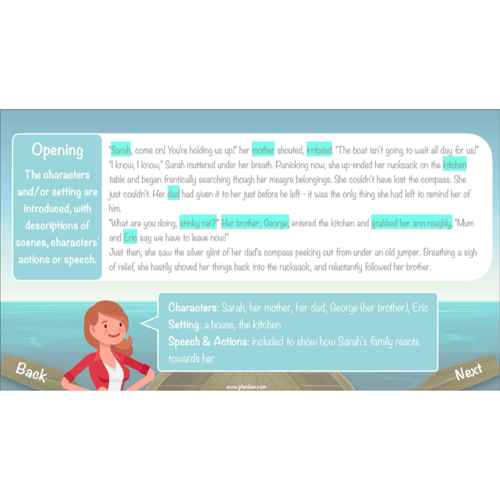 PlanBee Floodland: Narrative KS2 | Year 6 English Lesson Pack
