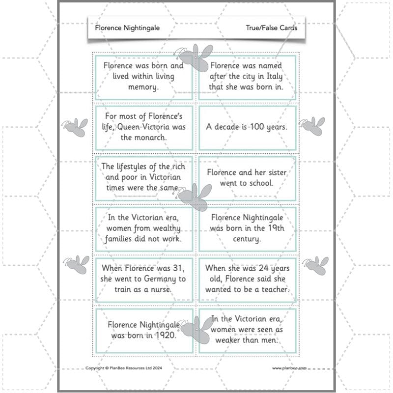 PlanBee Florence Nightingale KS1 Lesson Pack by PlanBee