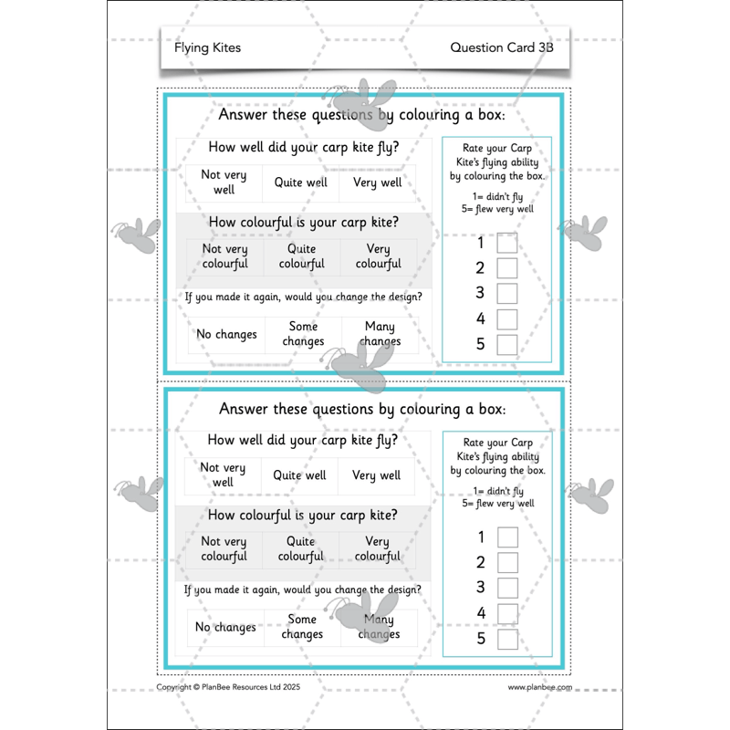 PlanBee Flying Kites KS1 DT Lesson Pack