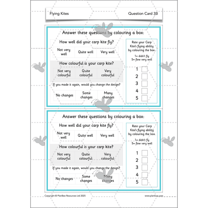 PlanBee Flying Kites KS1 DT Lesson Pack