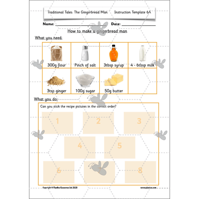 Traditional Tales: The Gingerbread Man