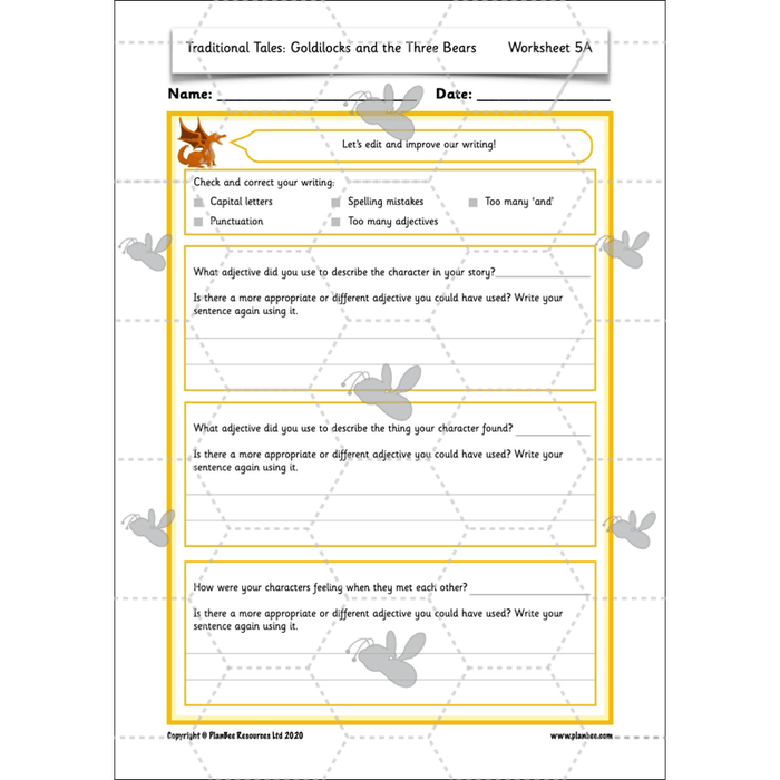 Traditional Tales: Goldilocks