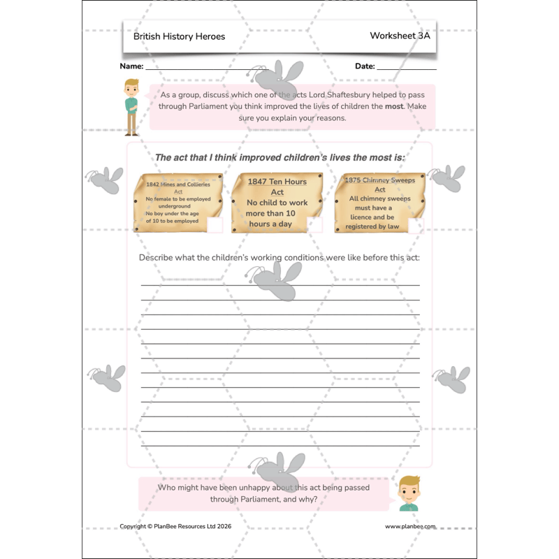 PlanBee British History Heroes KS2 History Lessons by PlanBee