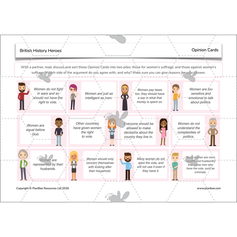 PlanBee British History Heroes KS2 History Lessons by PlanBee