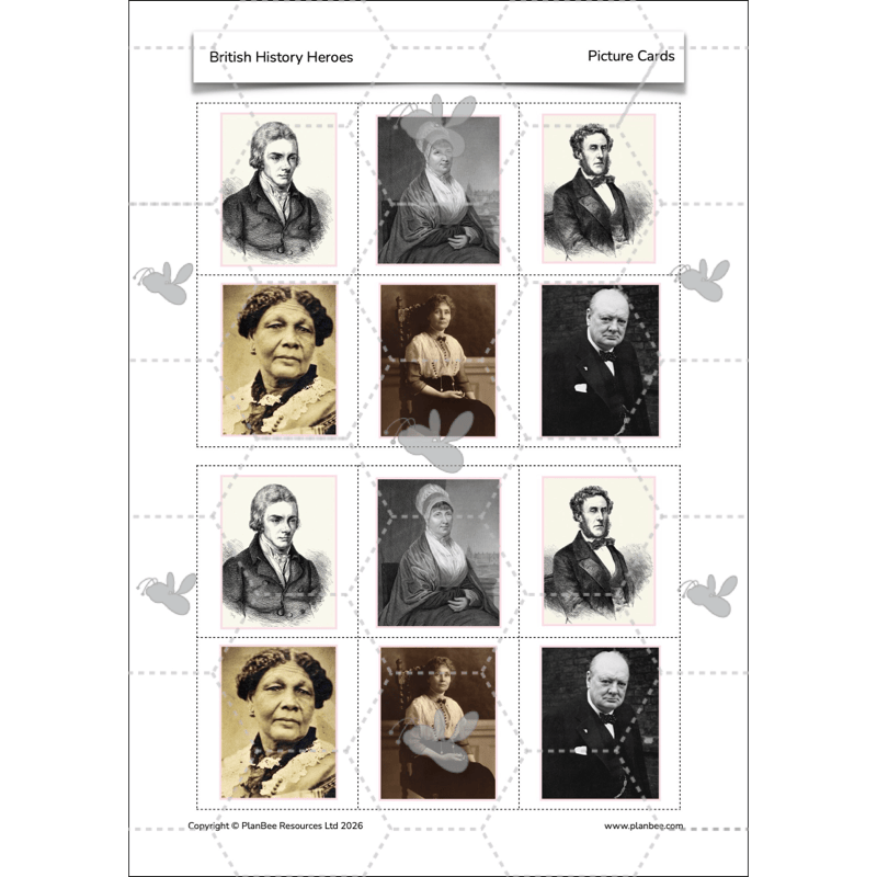 PlanBee British History Heroes KS2 History Lessons by PlanBee