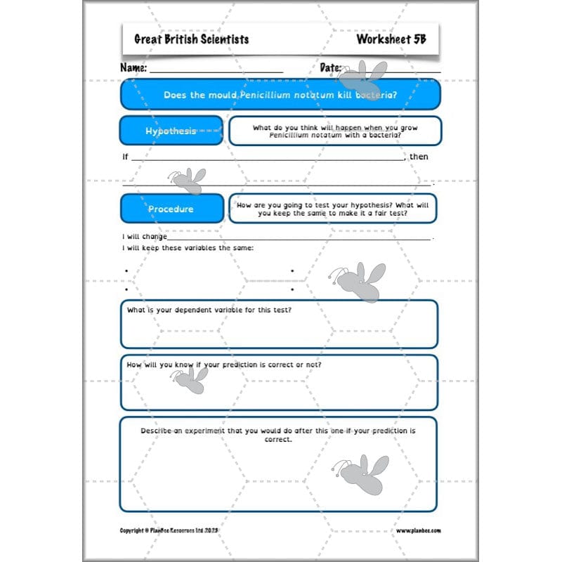 PlanBee Great British Scientists KS2 Science Lessons by PlanBee