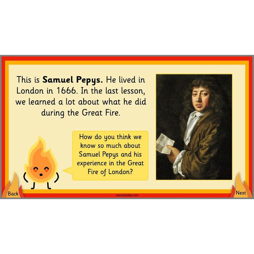 PlanBee Great Fire of London Year 1/2 KS1 History Lessons | PlanBee