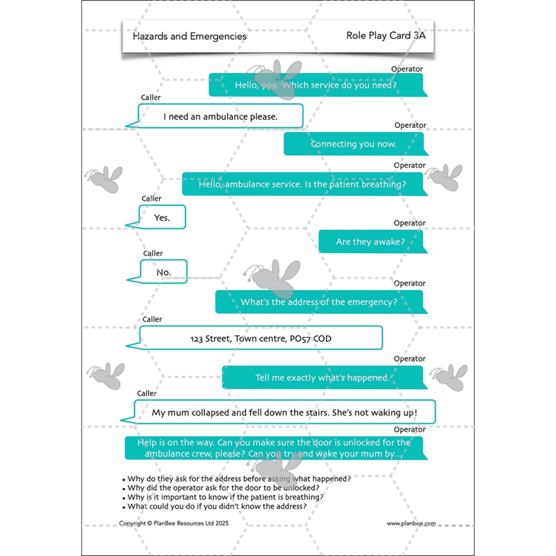 PlanBee First Aid KS2 Lesson Plans - PlanBee - Year 4 PSHE