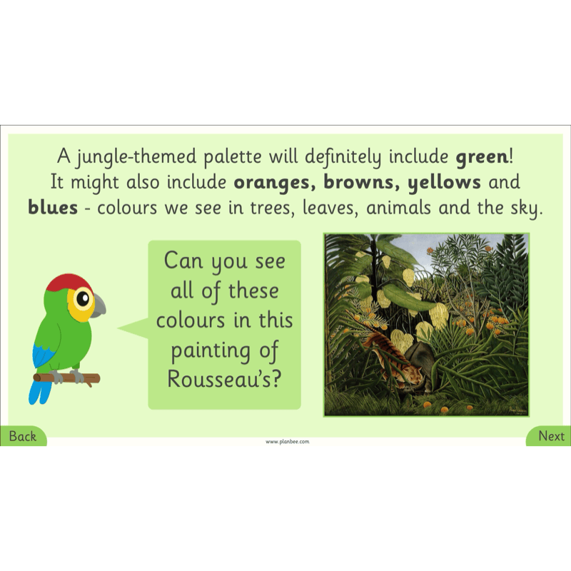 PlanBee Henri Rousseau KS1 Art Lessons