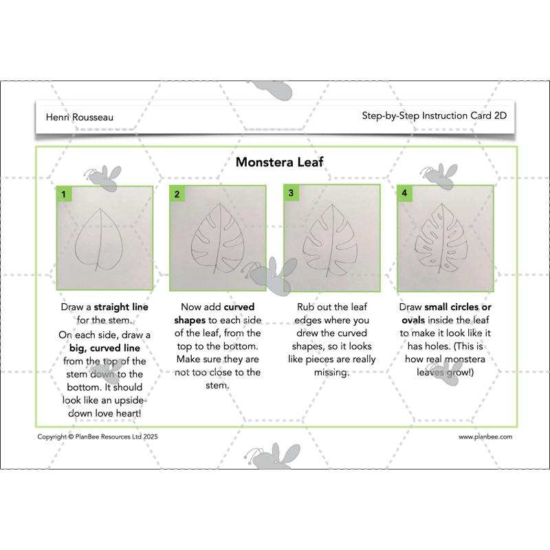 PlanBee Henri Rousseau KS1 Art Lessons