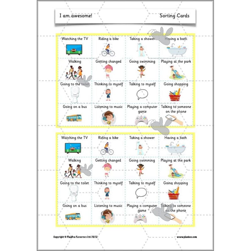 PlanBee I am awesome PSHE KS1 lessons by PlanBee