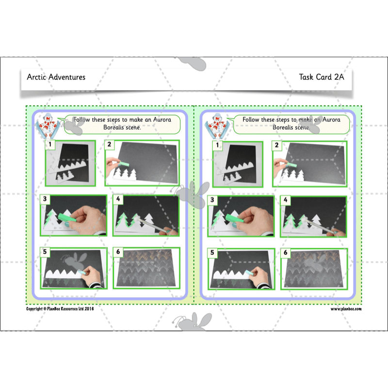 PlanBee In the Arctic Topic KS1 Enrichment Lesson Pack